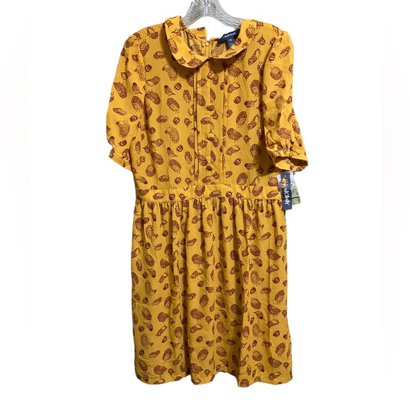 NEW MODCLOTH When In Wonderland Dress SZ 14 - Picture 4 of 6